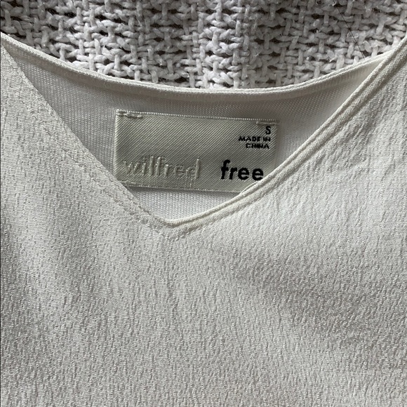 Wilfred Free (Aritzia) white slip dress - Picture 2 of 2